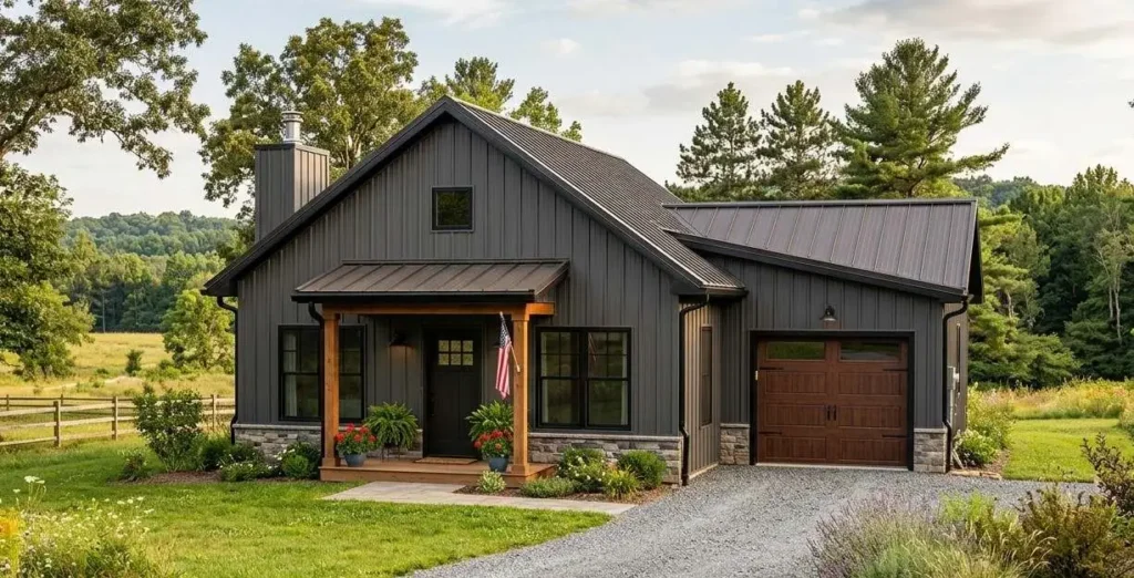 Real turnkey barndominium cost with garage and concrete slab foundation