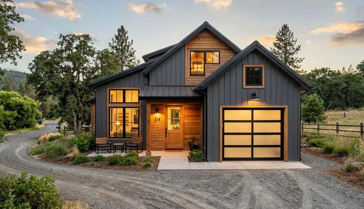 Modern barndominium cost based on square footage and floor plan size