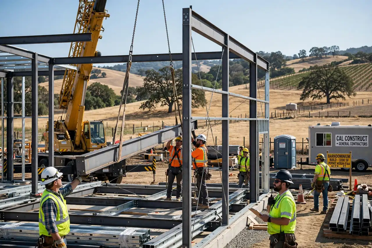 California barndominium cost per square foot breakdown